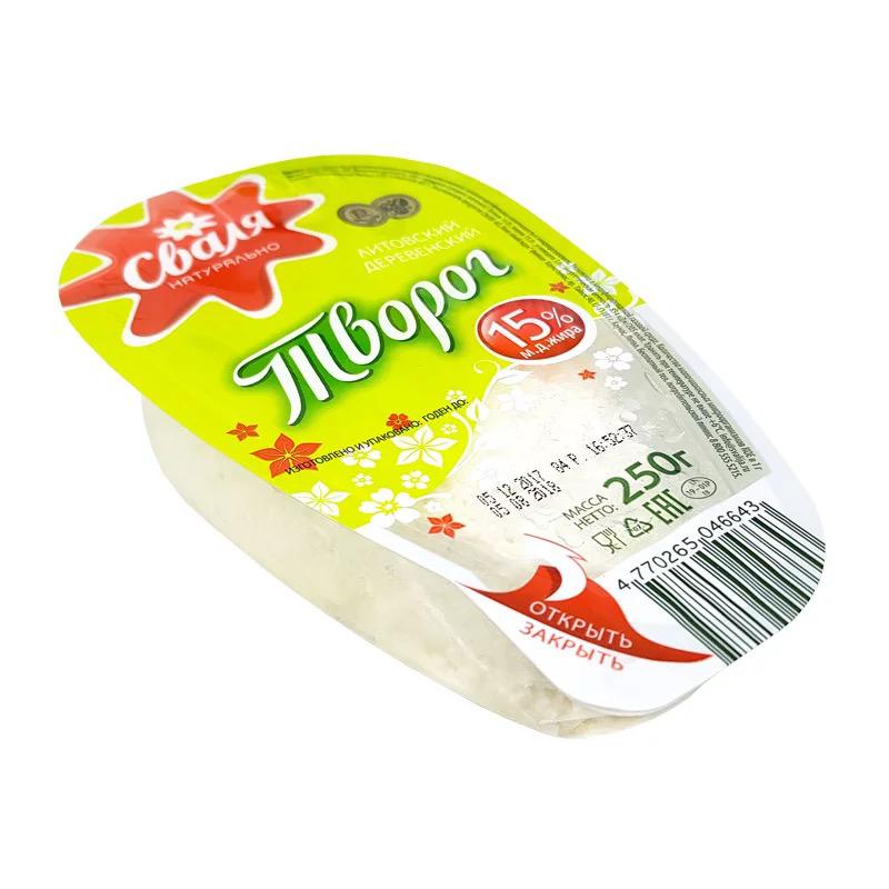 Творог Литовский деревенский Сваля 250g